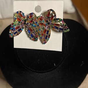 Butterfly multicolor earrings